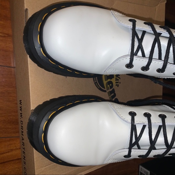 De. Marten Jadon white boots - Picture 5 of 6